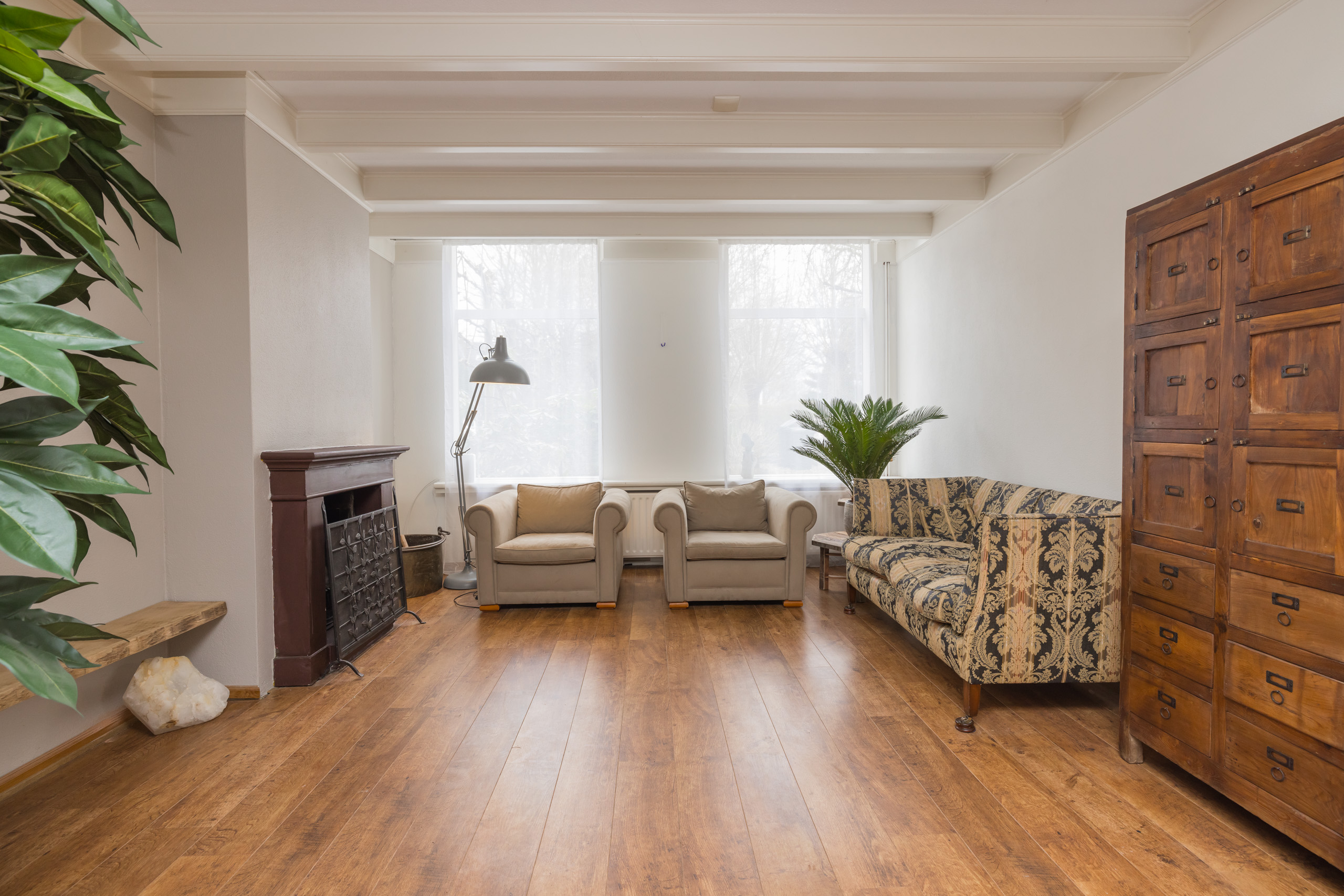 voor en na foto interieur staging