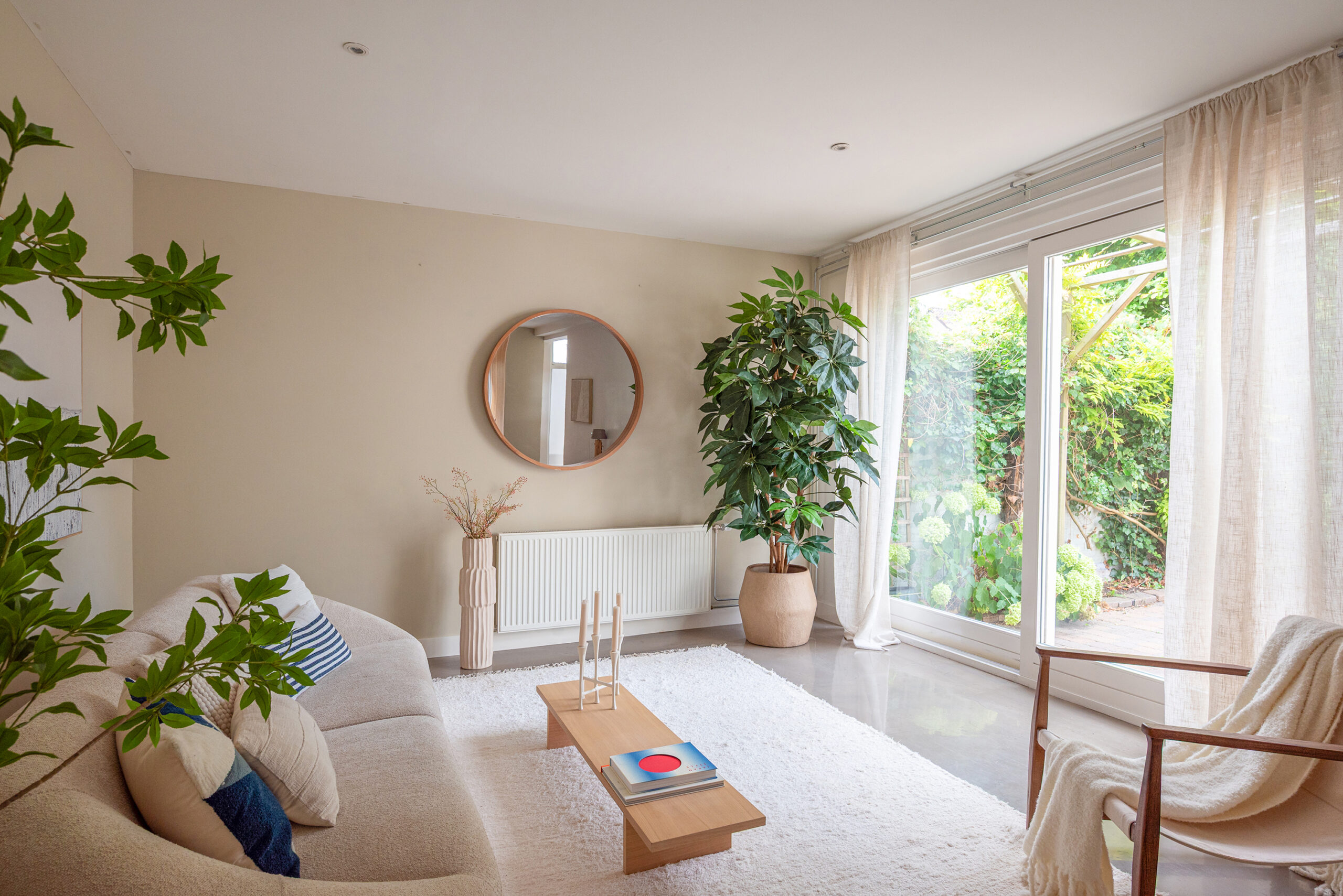 voor en na foto interieur staging