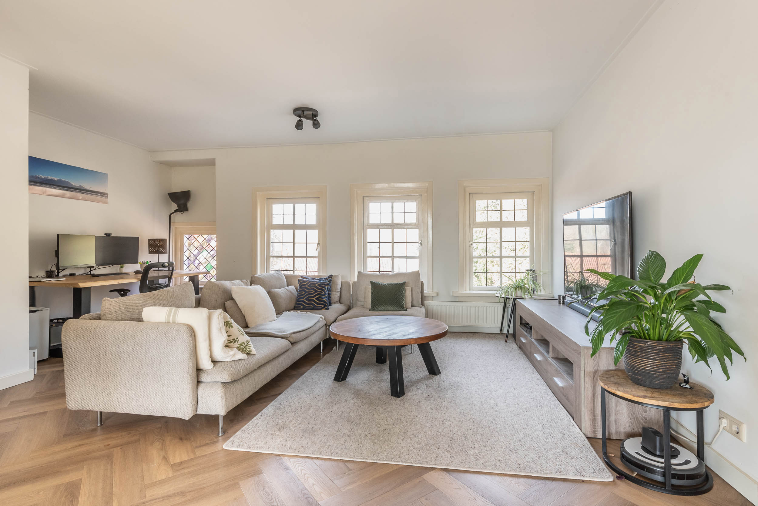 voor en na foto interieur staging