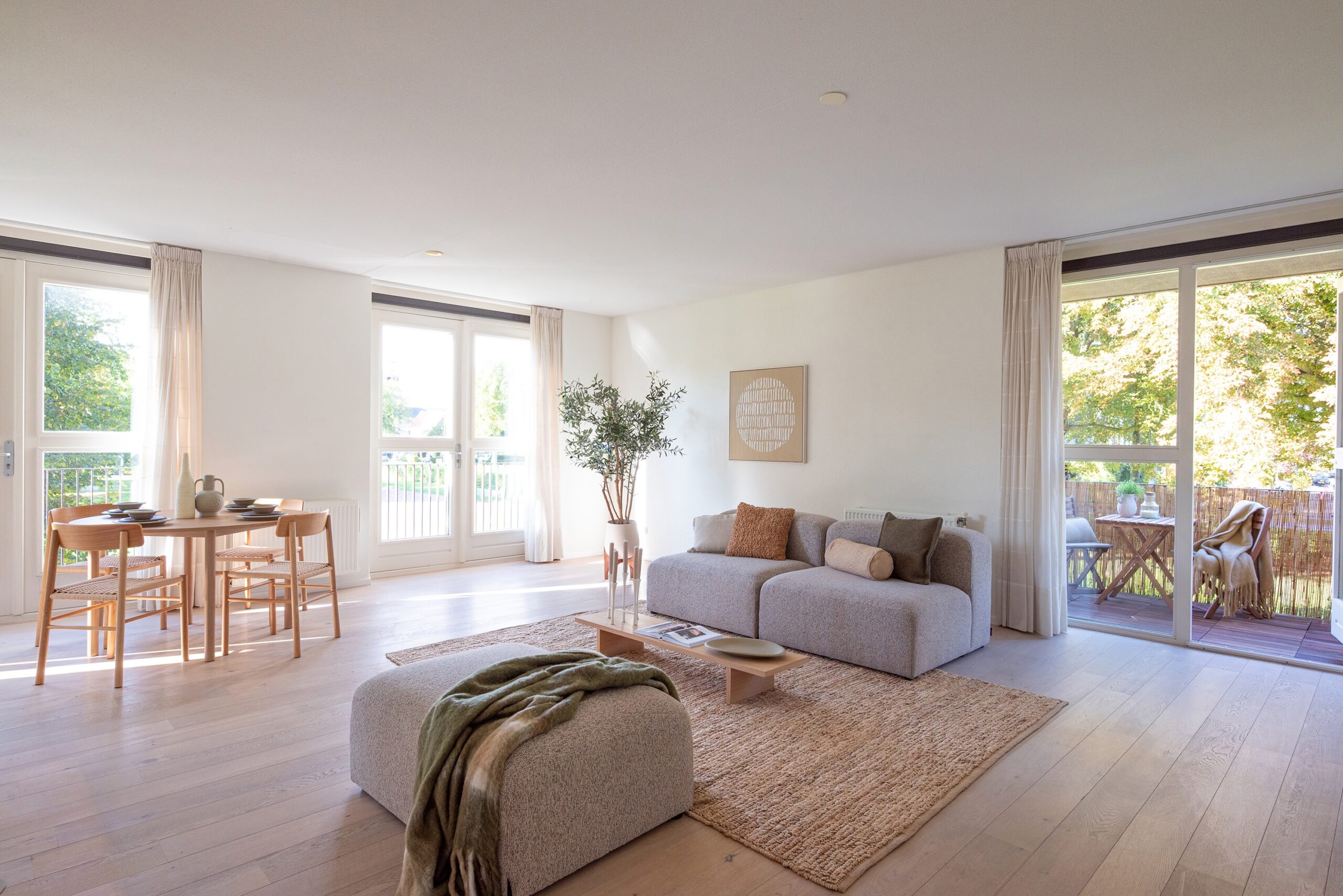 voor en na foto interieur staging