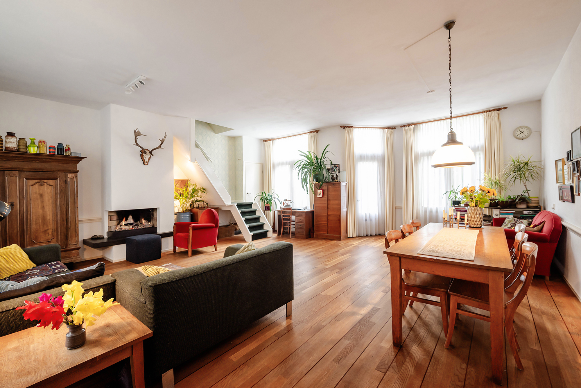 voor en na foto interieur staging