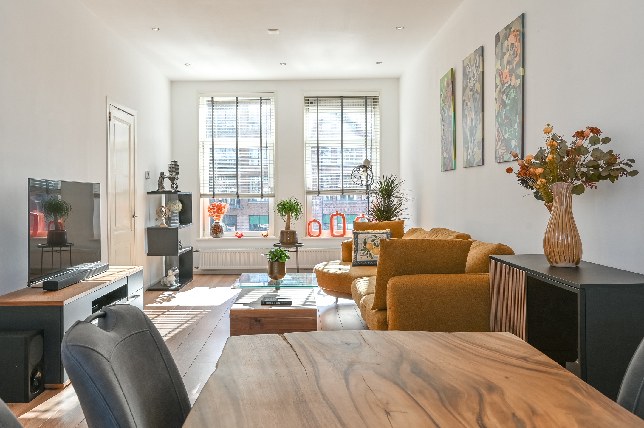 voor en na foto interieur staging